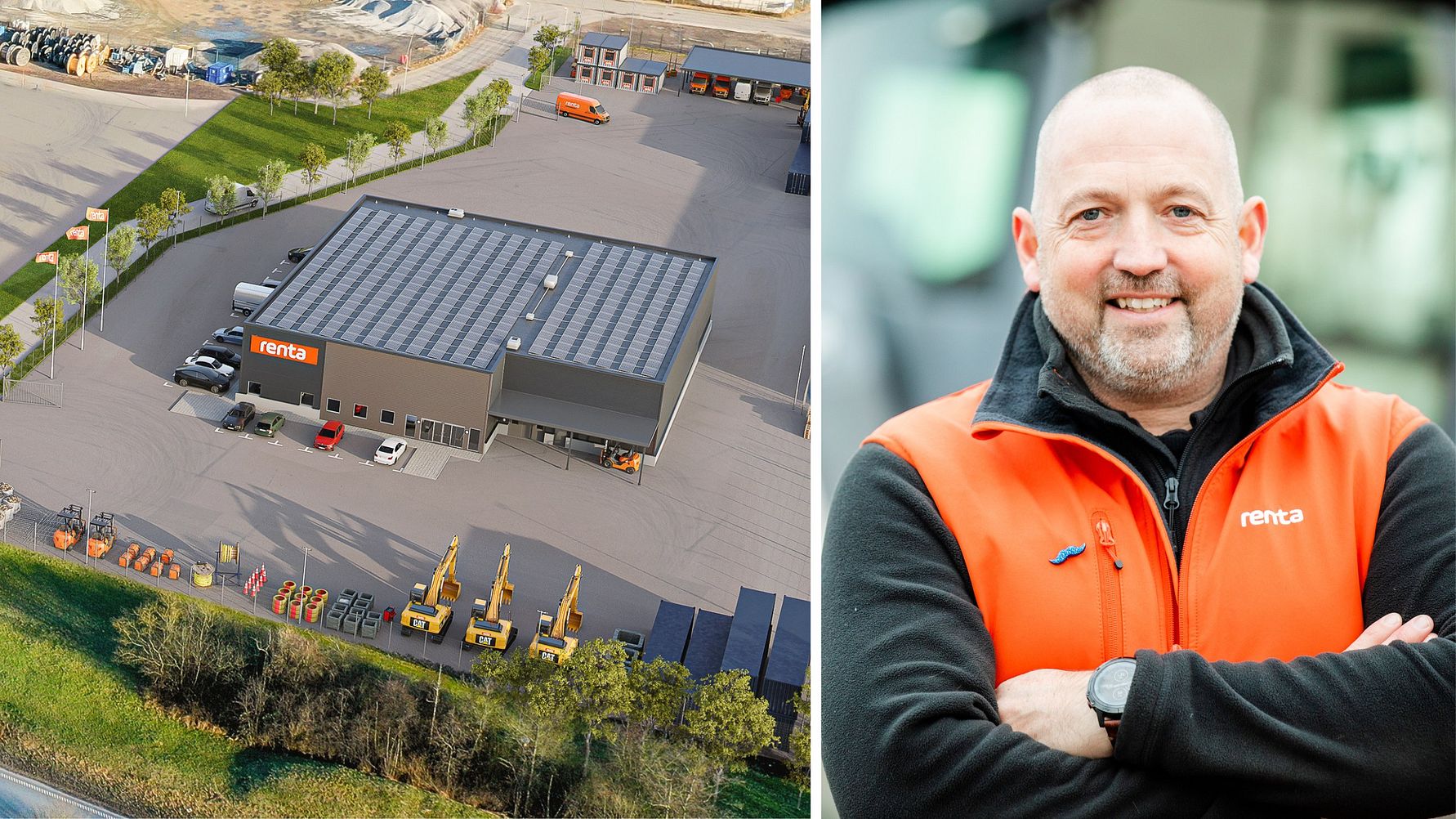Rätt resurser på en och samma plats - på Väla södra samlokaliserar Renta sin verksamhet
