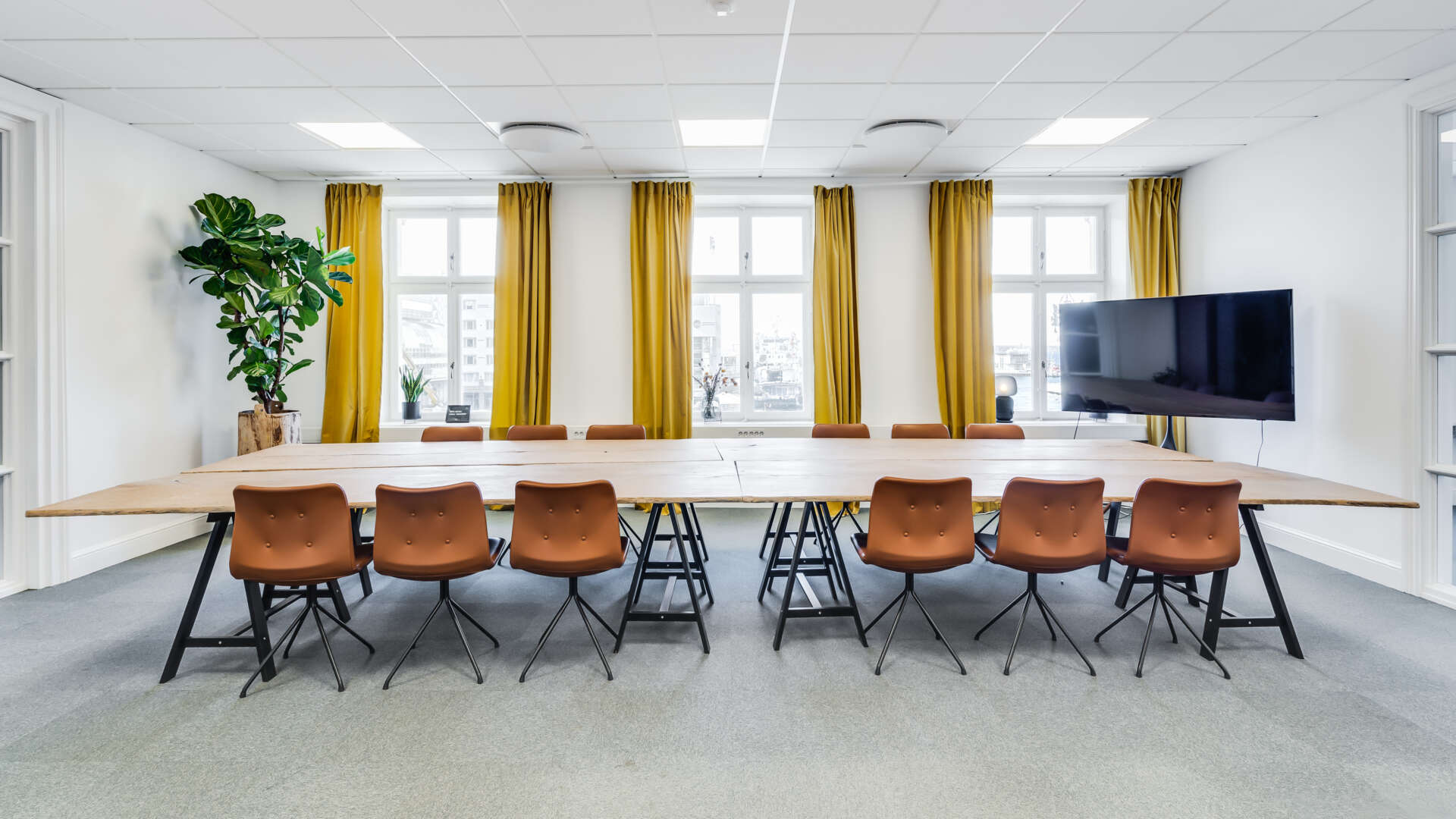 Kontor med utsikt över Öresund