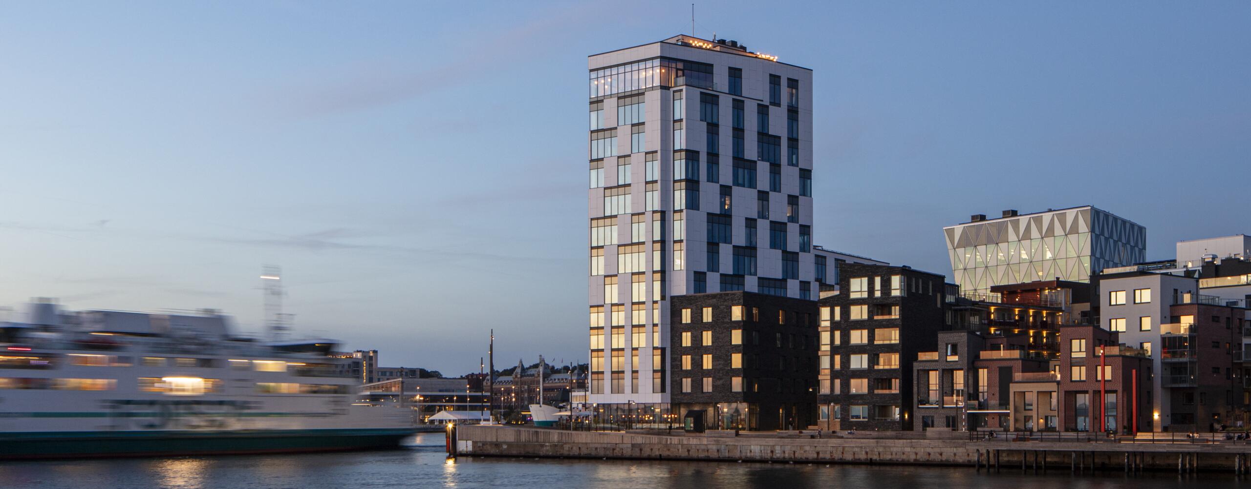 Kontorshotell med slående utsikt i Helsingborg